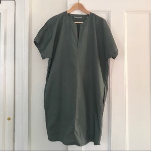 SOLD!  Split collar shift dress from Vince